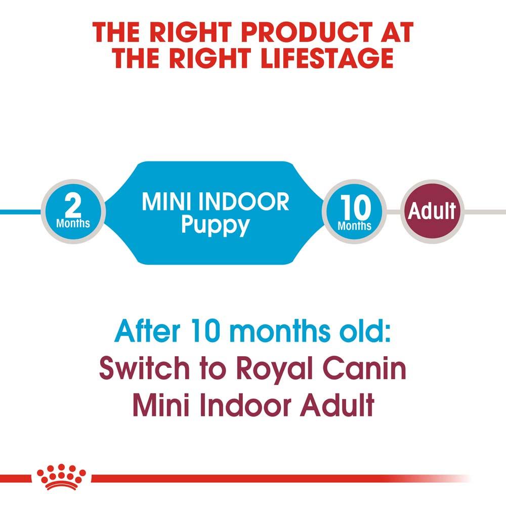 [500g.] ROYAL CANIN โรยัล คานิน อาหารลูกสุนัข พันธุ์เล็ก เลี้ยงในบ้าน ขนาด 500g ชนิดเม็ด (MINI INDOOR PUPPY) [500 g]