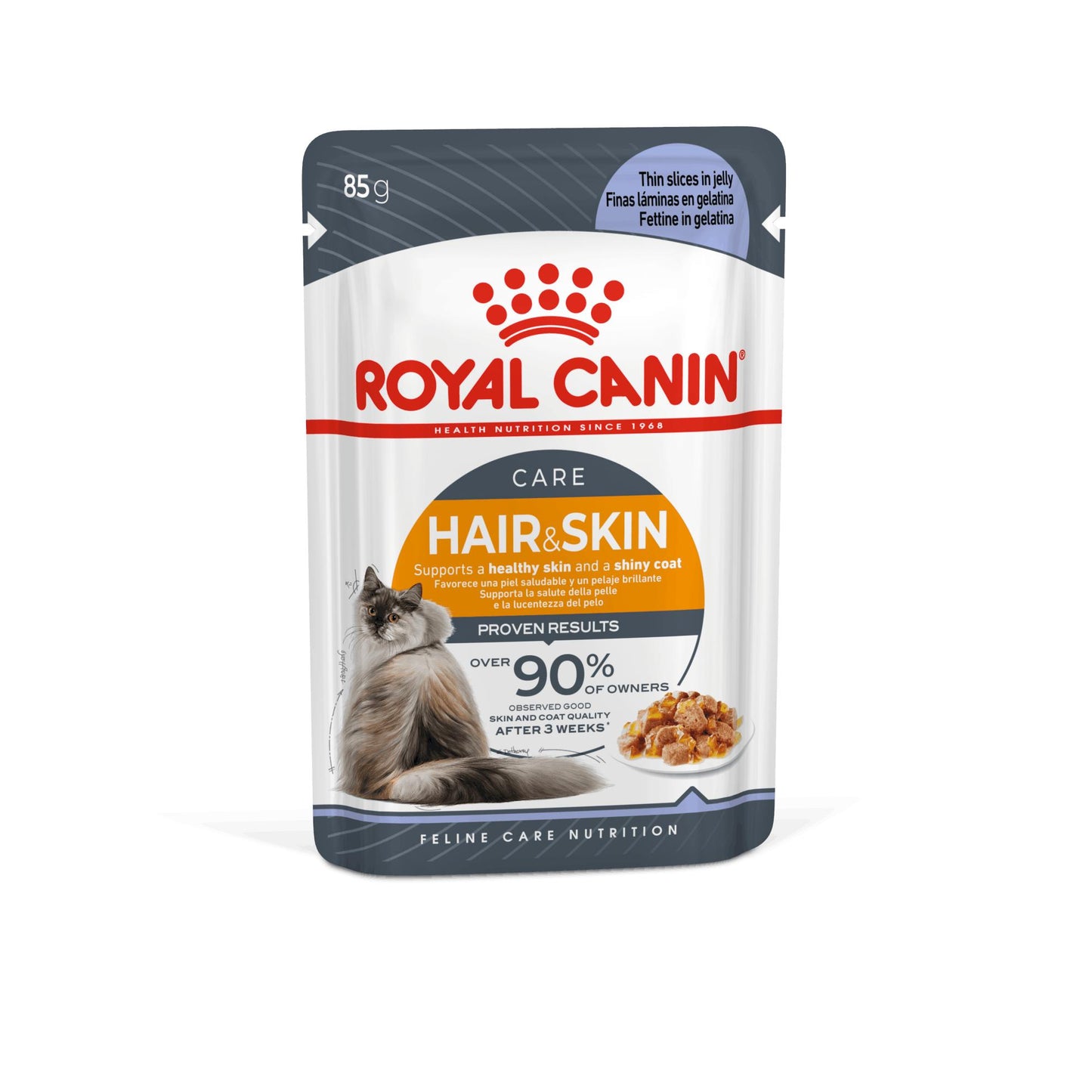 [ปลีก 1 ซอง] ROYAL CANIN Pouch อาหารเปียก รอยัล คานิน  สำหรับแมวทุกช่วงวัย ขนาดซอง 85 กรัม(g.)