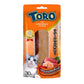 [ยกกล่อง 12 ซอง] ขนมแมว TORO TORO โทโร โทโร่ ปลาชิ้น ไก่ชิ้น ขนาดซอง 30 กรัม