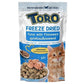 [ยกลัง 12 ซอง] TORO Freeze Dried โทโร่ ขนมฟรีสดราย เนื้อสัตว์ฟรีสดราย สำหรับสัตว์เลี้ยง ขนาด 30-40 กรัม