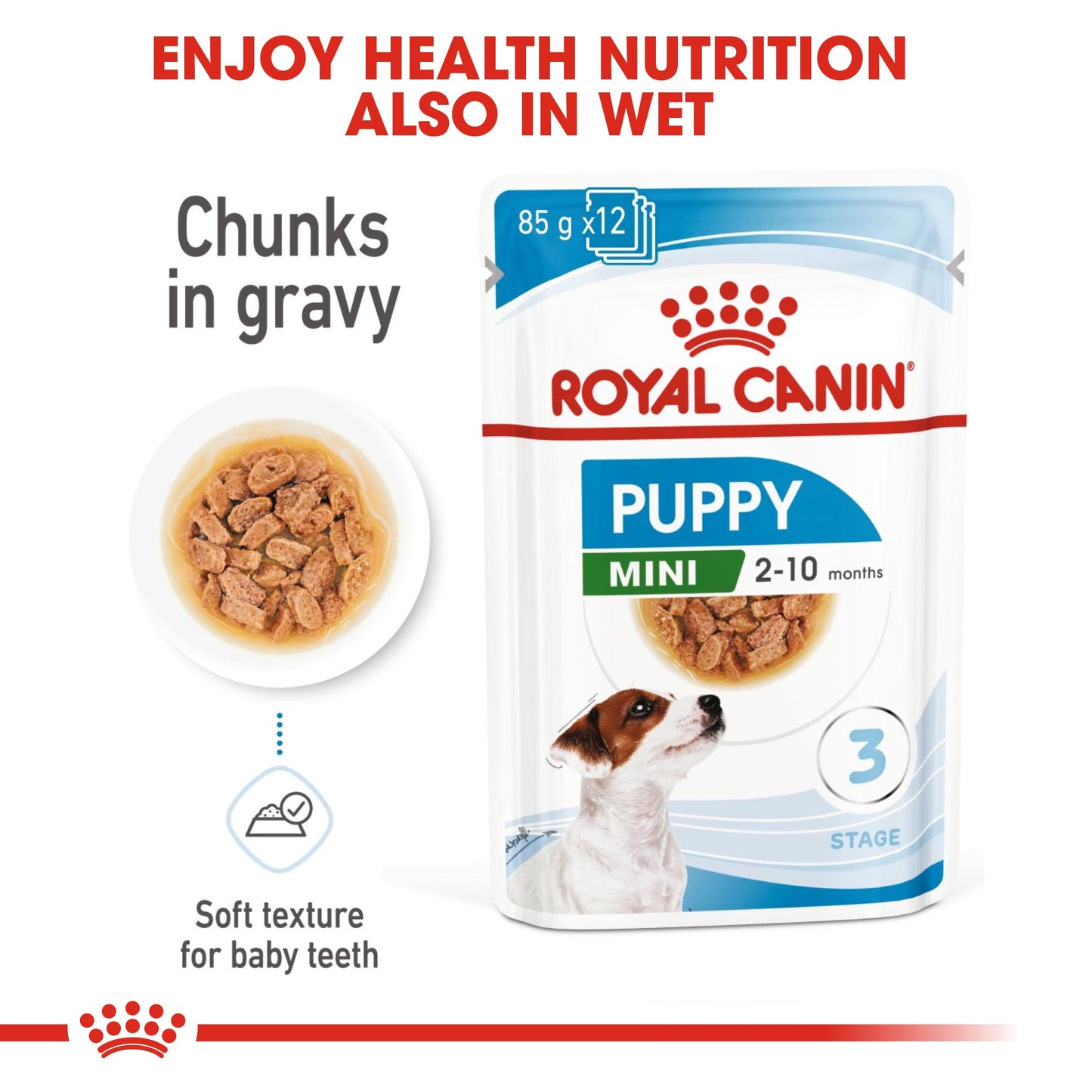 [800g] ROYAL CANIN โรยัล คานิน อาหารลูกสุนัข พันธุ์เล็ก ชนิดเม็ด (MINI PUPPY)