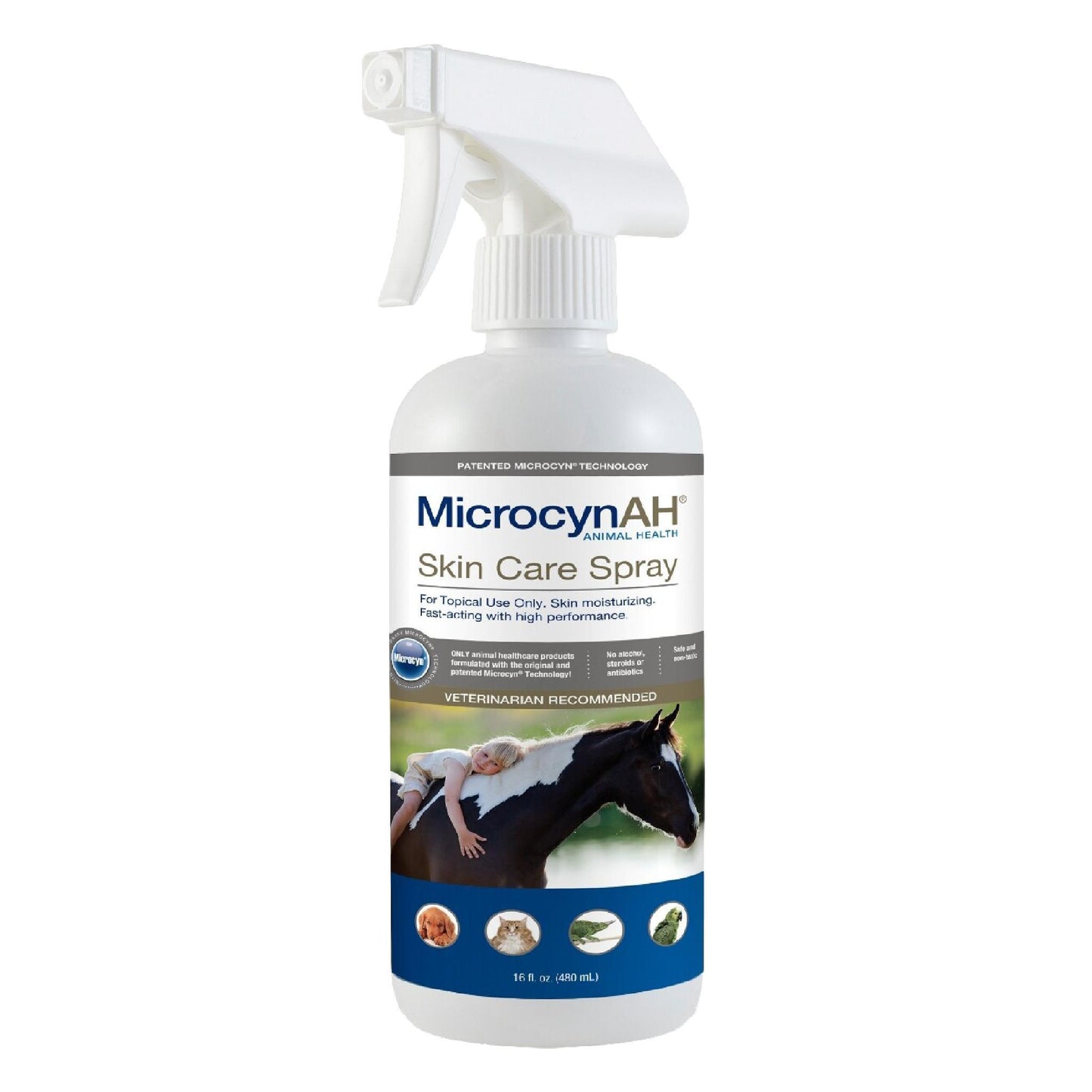 MicrocynAH Wound & Skin Spray สเปรย์สำหรับสัตว์เลี้ยง