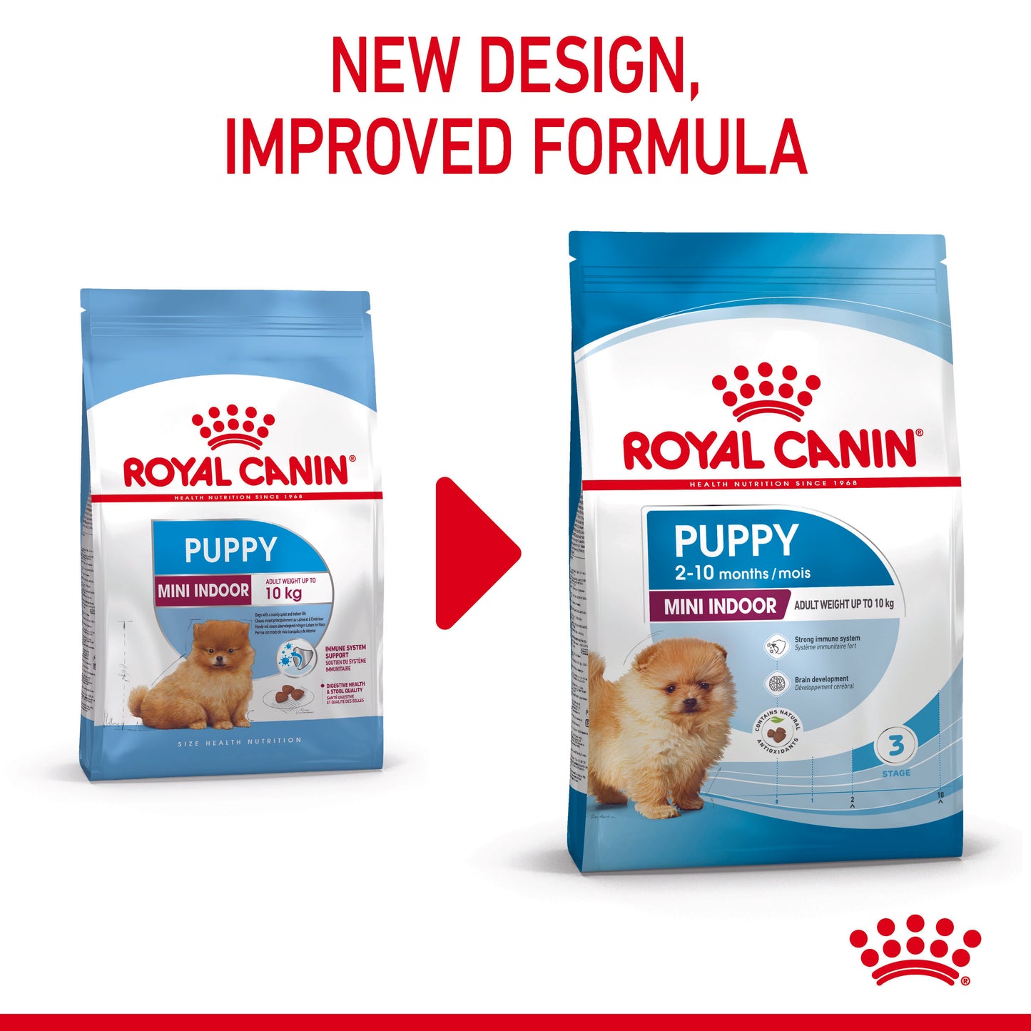 [500g.] ROYAL CANIN โรยัล คานิน อาหารลูกสุนัข พันธุ์เล็ก เลี้ยงในบ้าน ขนาด 500g ชนิดเม็ด (MINI INDOOR PUPPY) [500 g]