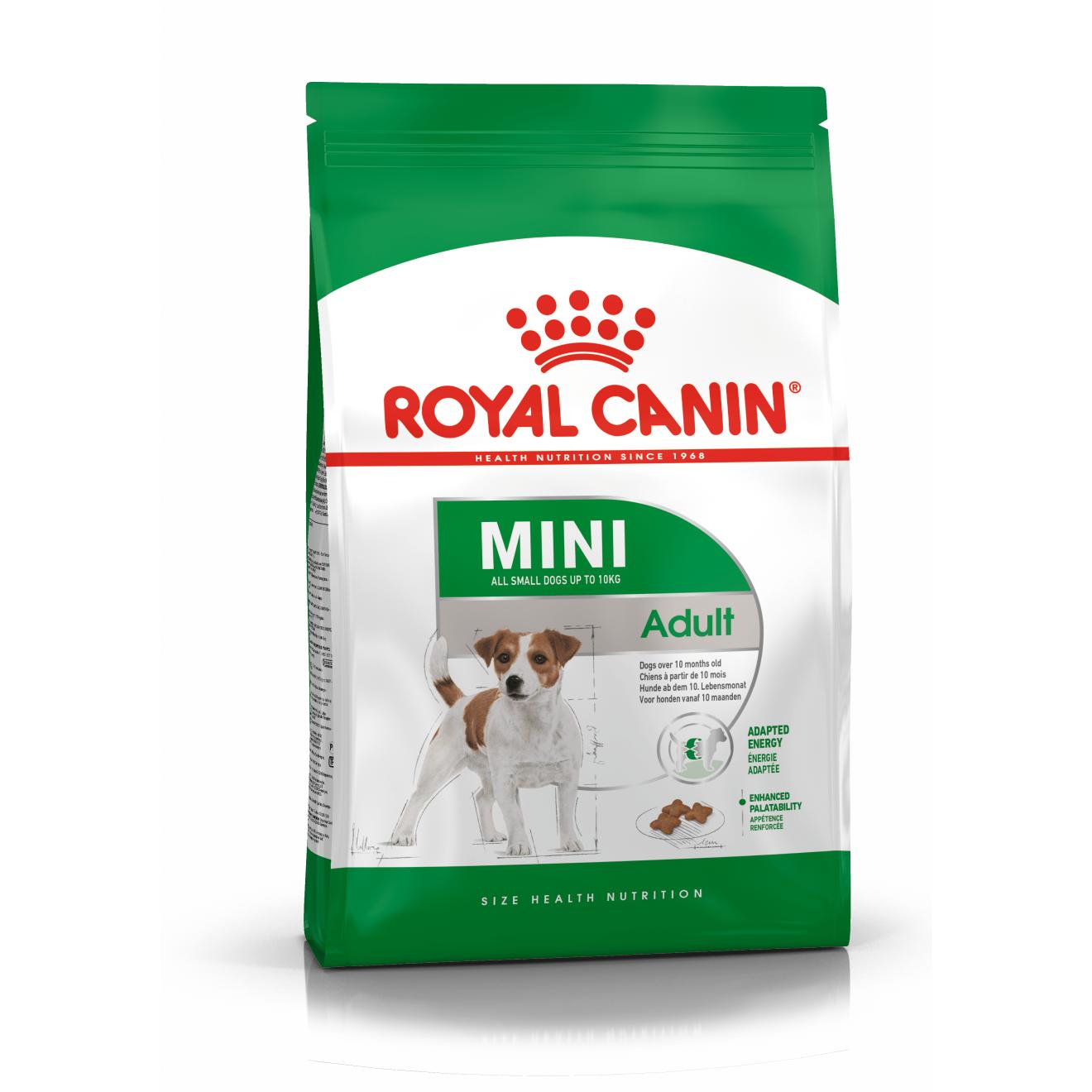 [2 kg.] ROYAL CANIN โรยัล คานิน อาหารสุนัขโต พันธุ์เล็ก ชนิดเม็ด (MINI ADULT)