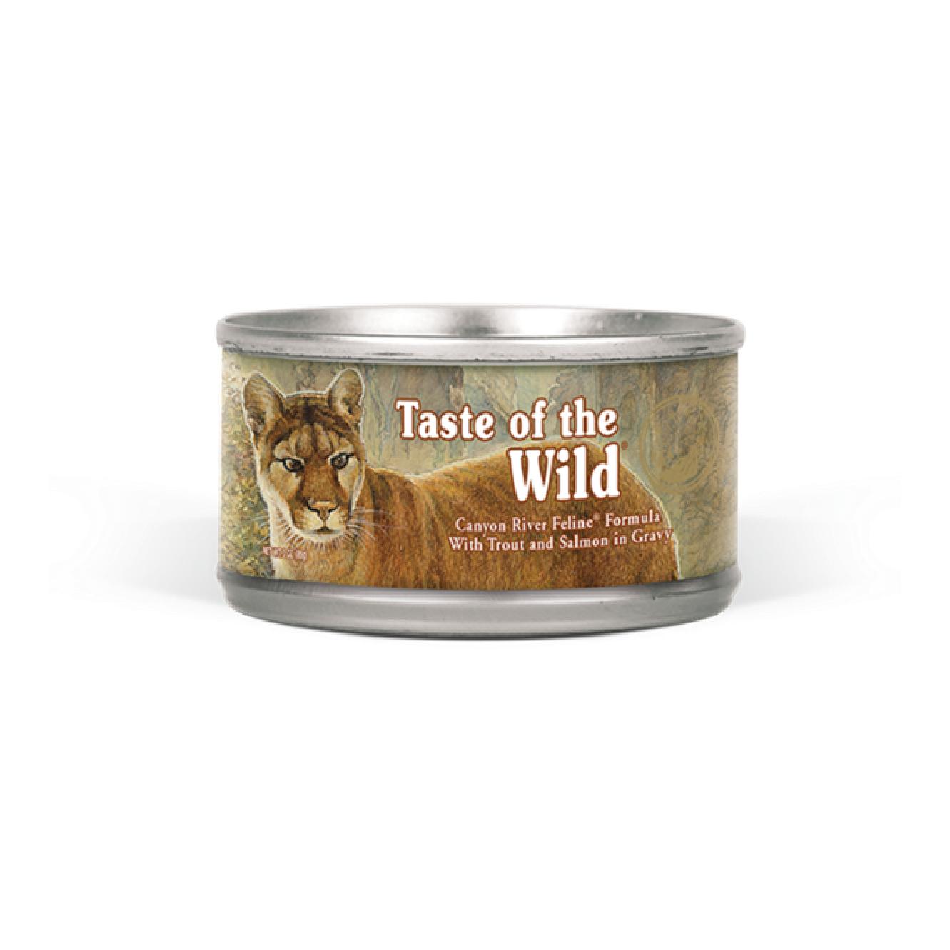 Taste of the Wild Canned อาหารเปียกแมวแบบกระป๋อง เทสออฟเดอะไวด์ [มีให้เลือก 2 ขนาด]