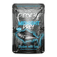 [ปลีก 1 ซอง]Pramy Midnight Prey อาหารเปียกแมวพรามี่ สูตรโภชนาการครบถ้วน Grain-Free Non-GMO ขนาด 80 กรัม(g)