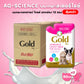 [ยกกล่อง 12 ซอง] AG-SCIENCE Gold Sterilised Goat Milk นมแพะ แอคซายน์ โกลด์ นมแพะแบบซองขนาด 60 มล.