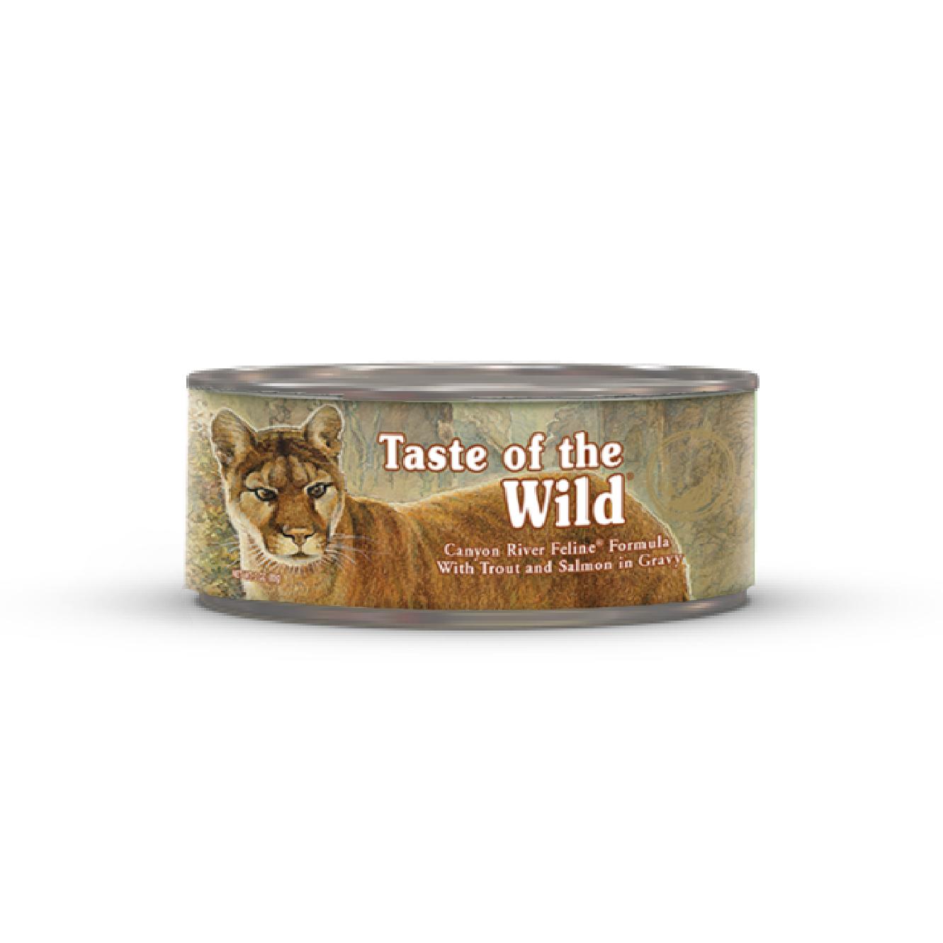 Taste of the Wild Canned อาหารเปียกแมวแบบกระป๋อง เทสออฟเดอะไวด์ [มีให้เลือก 2 ขนาด]