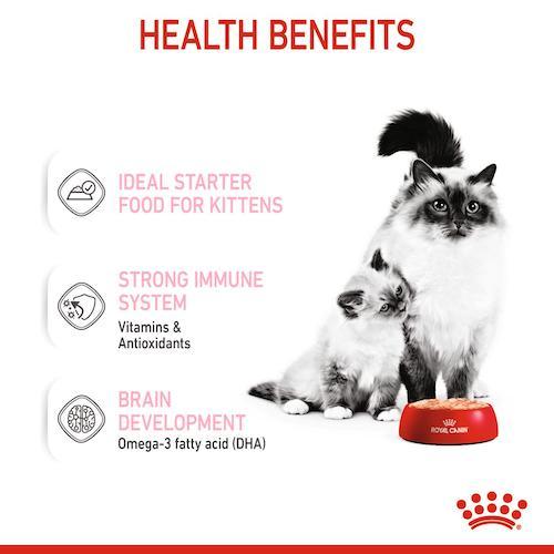 Royal Canin Mother&Baby อาหารเปียกรอยัลคานิน สำหรับแม่และลูกแมว ขนาด 195 กรัม