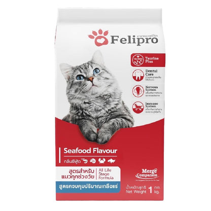 Felipro เฟลิโปร อาหารแมว ป้องกันนิ่ว บำรุงขนสวย ขนาด 1 กก.