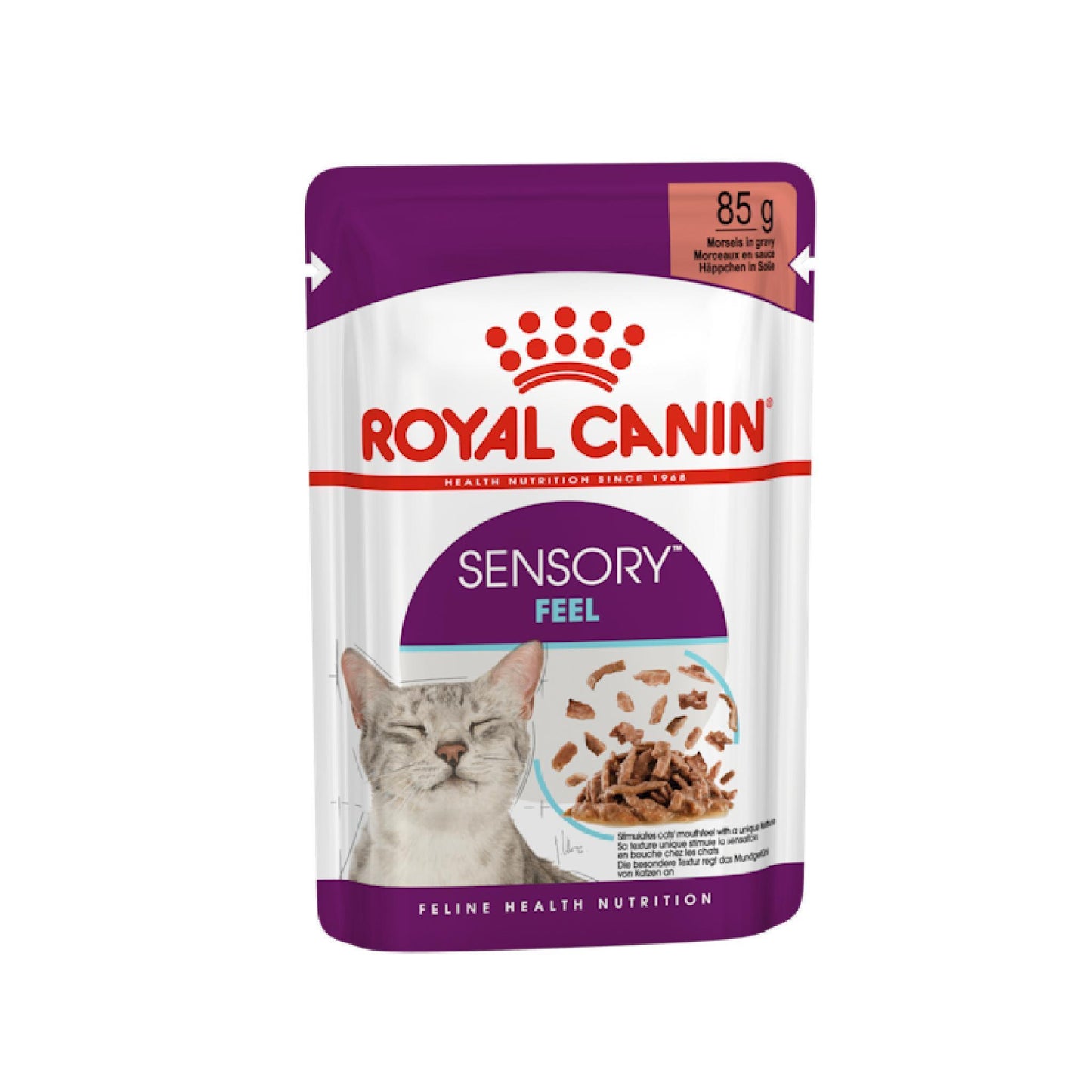 [ปลีก 1 ซอง] ROYAL CANIN Pouch อาหารเปียก รอยัล คานิน  สำหรับแมวทุกช่วงวัย ขนาดซอง 85 กรัม(g.)