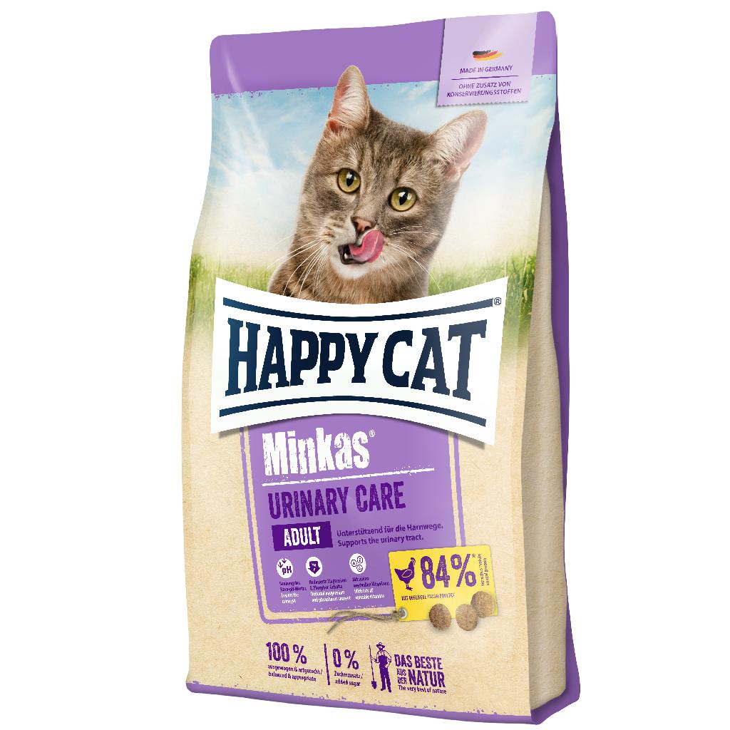 Happy Cat Minkas แฮปปี้แคท อาหารเม็ดสำหรับแมวทุกช่วงวัย และทุกสายพันธุ์ ขนาด 1.5 กก.