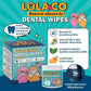 Lola&CO Ear Wipes, Eye Wipes, Dental Wipes แผ่นเช็ดทำความสะอาดสัตว์เลี้ยง ขนาด 50-120Pcs.