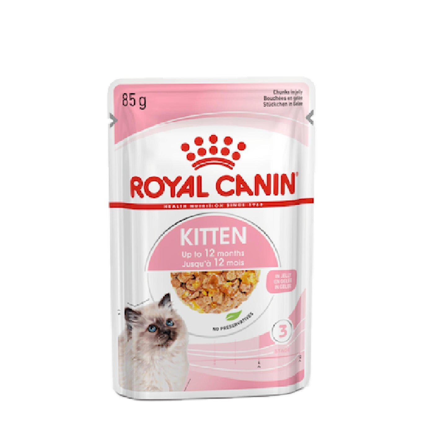 [ปลีก 1 ซอง] ROYAL CANIN Pouch อาหารเปียก รอยัล คานิน  สำหรับแมวทุกช่วงวัย ขนาดซอง 85 กรัม(g.)