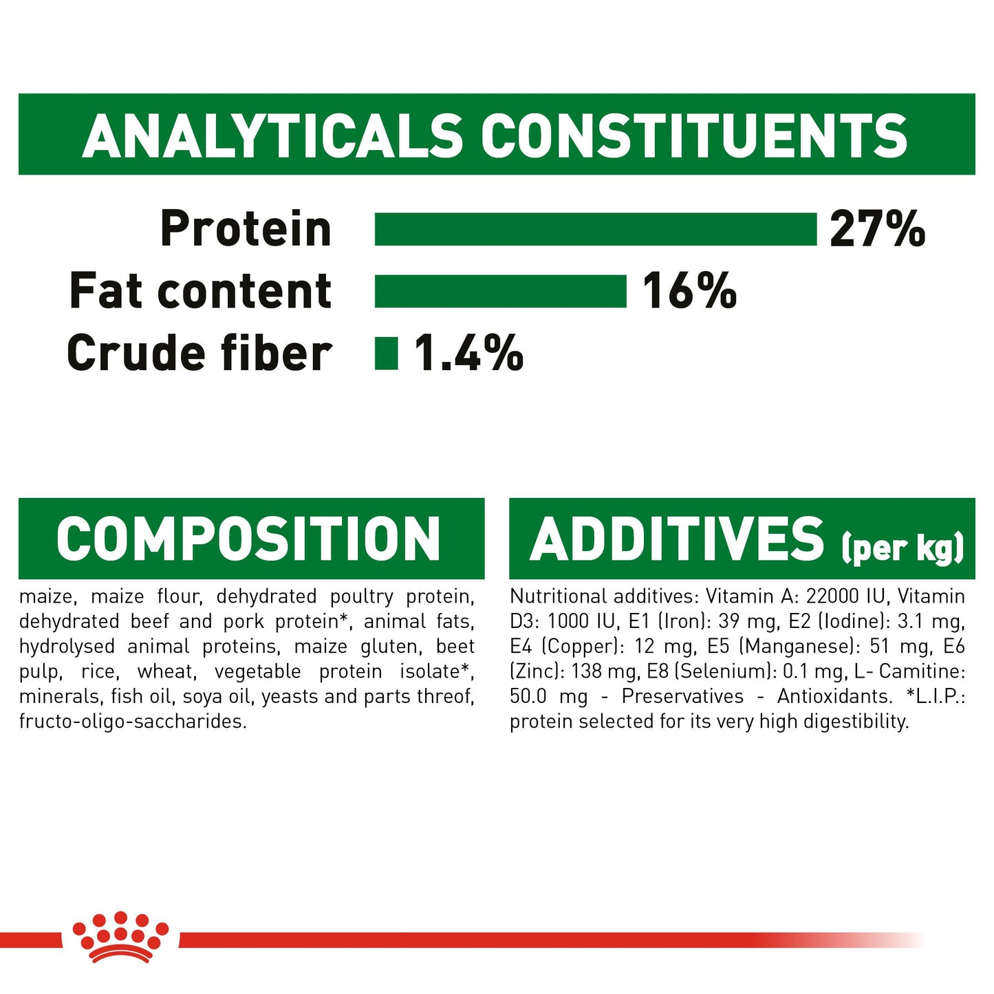 [800g.] ROYAL CANIN โรยัล คานิน อาหารสุนัขโต พันธุ์เล็ก ชนิดเม็ด ขนาด 800 กรัม(MINI ADULT)