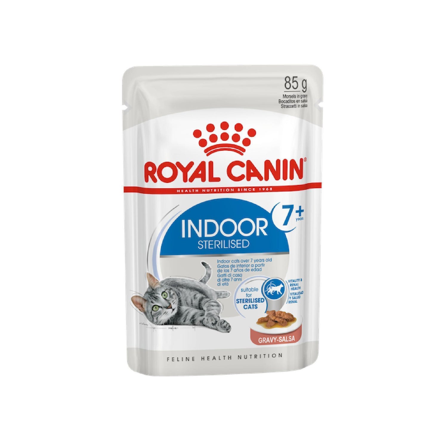 [ปลีก 1 ซอง] ROYAL CANIN Pouch อาหารเปียก รอยัล คานิน  สำหรับแมวทุกช่วงวัย ขนาดซอง 85 กรัม(g.)