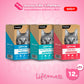 [ยกกล่อง 25 ซอง สุดคุ้ม!] Lifemate Cat Mousse Creamy ขนมแมวเลีย ไลฟ์เมท ขนาดซอง 12 กรัม(12g.)