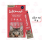 Lifemate Cat Mousse Creamy ขนมแมวเลีย ไลฟ์เมด แพ็ค 4 ซอง (12g)