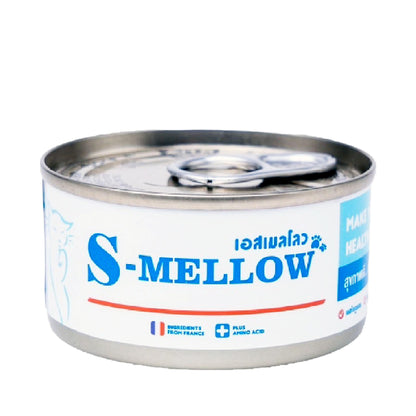 S-MELLOW for cat อาหารสุขภาพสำหรับแมว ขนาด 80  กรัม ,160 กรัม