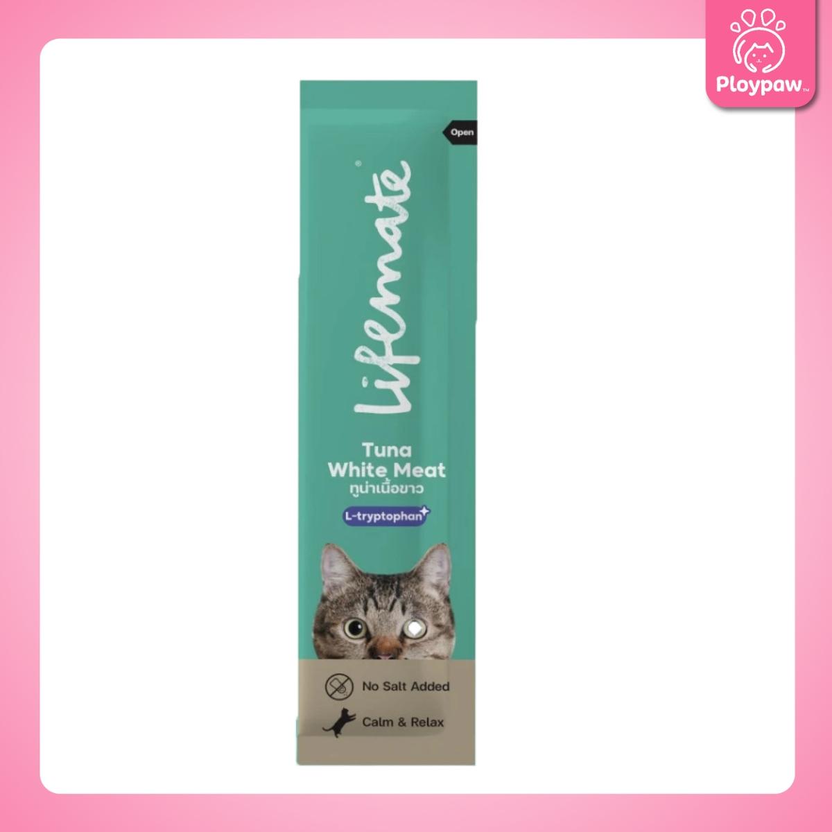 [ปลีก 1 ซอง] Lifemate Cat Mousse Creamy ขนมแมวเลีย ไลฟ์เมท ขนาดซอง 12 กรัม(12g.)