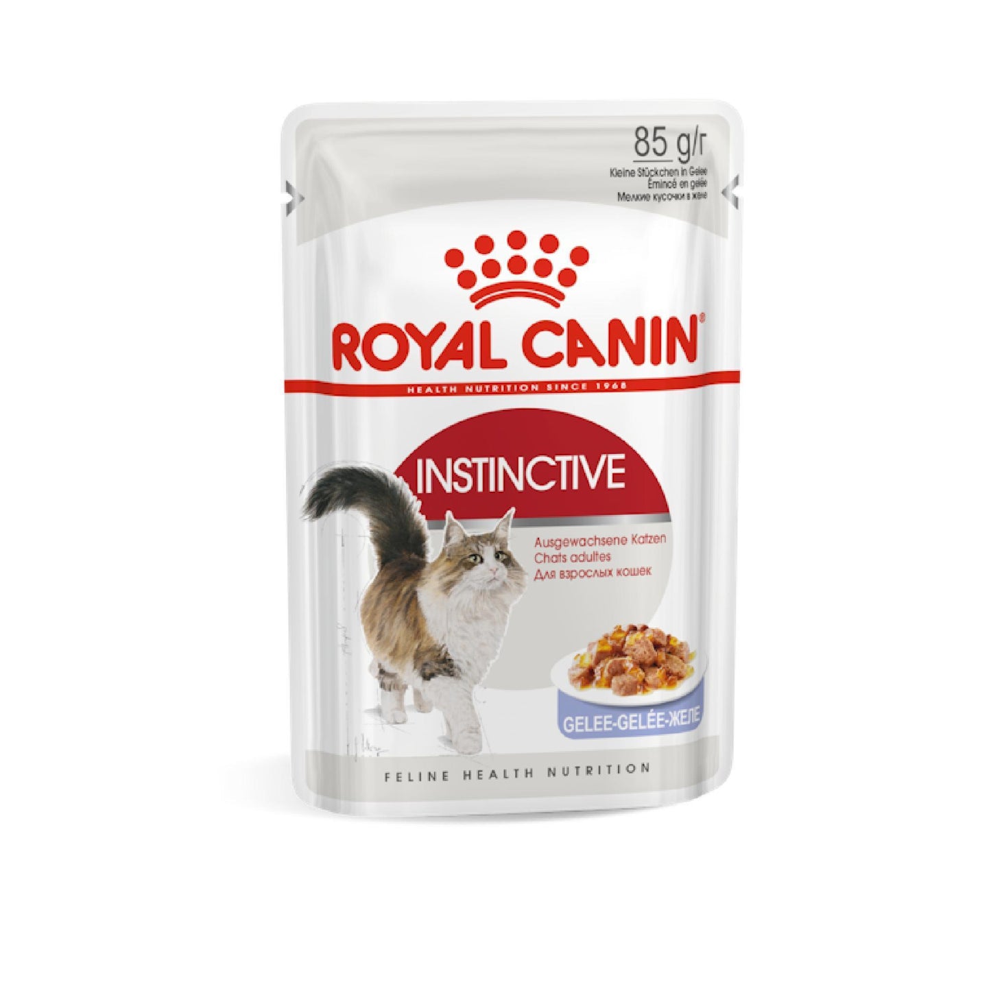 [ปลีก 1 ซอง] ROYAL CANIN Pouch อาหารเปียก รอยัล คานิน  สำหรับแมวทุกช่วงวัย ขนาดซอง 85 กรัม(g.)