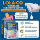 LOLA&CO Waterless Cleansing Glove ถุงมือเช็ดทำความสะอาดสัตว์เลี้ยง แบบไม่ต้องใช้น้ำ (1 กล่อง บรรจุ 7ชิ้น)