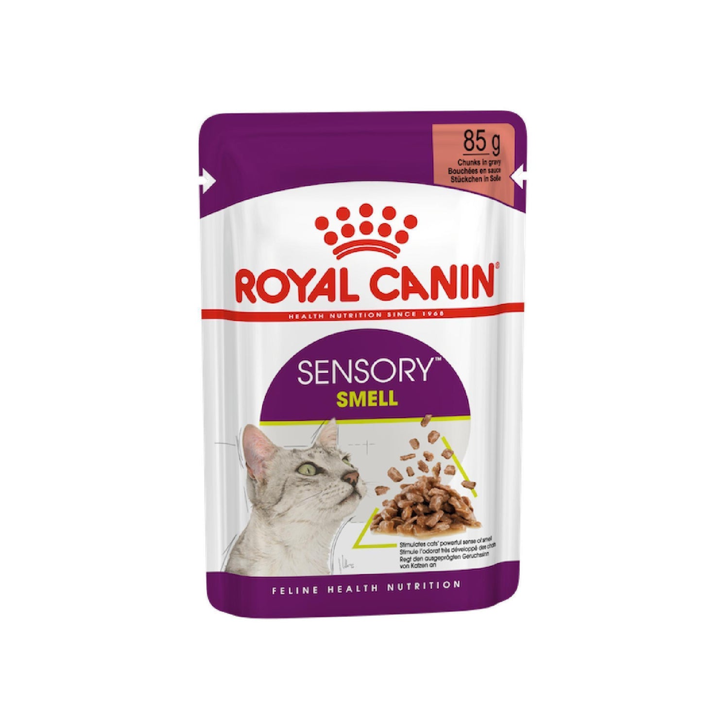 [ปลีก 1 ซอง] ROYAL CANIN Pouch อาหารเปียก รอยัล คานิน  สำหรับแมวทุกช่วงวัย ขนาดซอง 85 กรัม(g.)