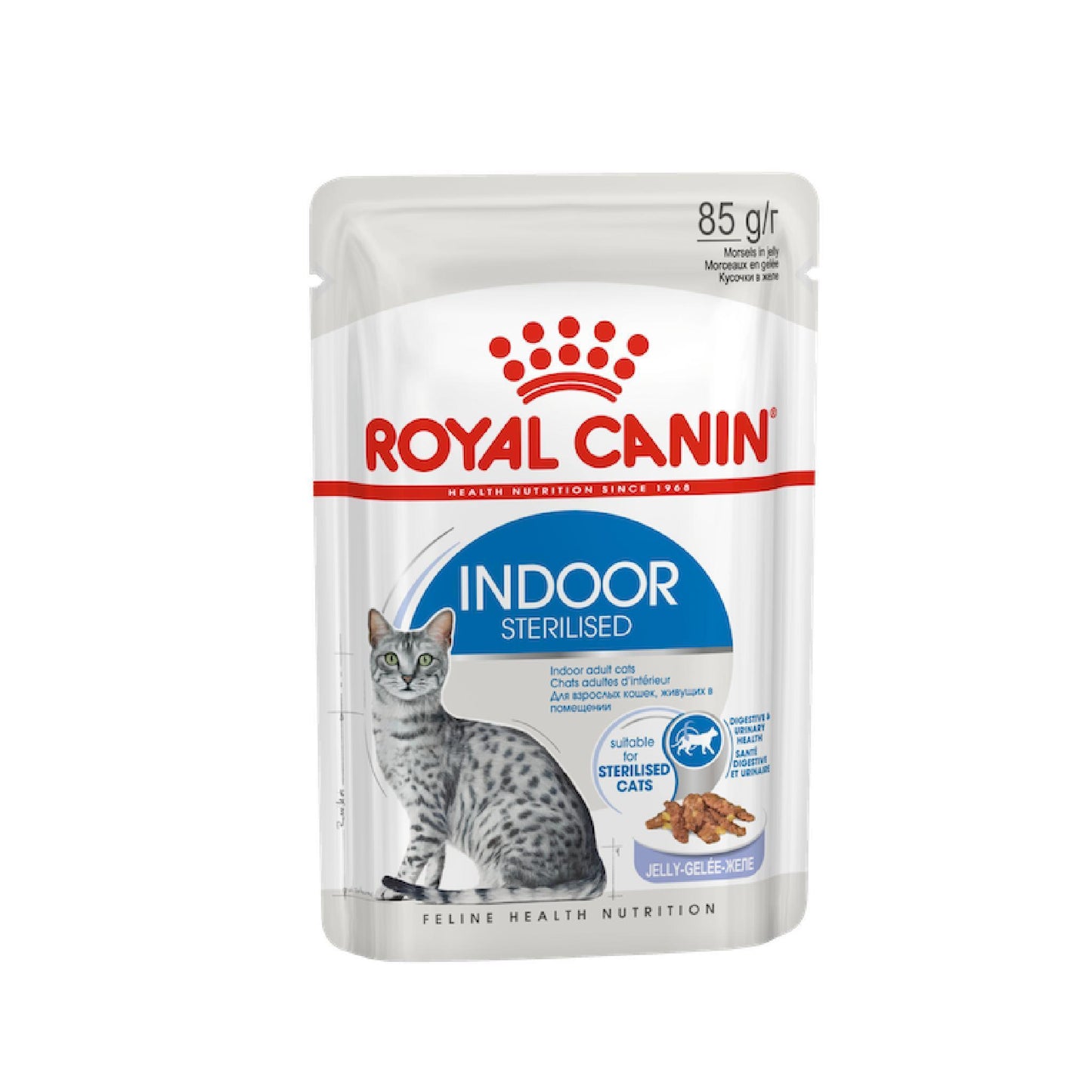 [ปลีก 1 ซอง] ROYAL CANIN Pouch อาหารเปียก รอยัล คานิน  สำหรับแมวทุกช่วงวัย ขนาดซอง 85 กรัม(g.)